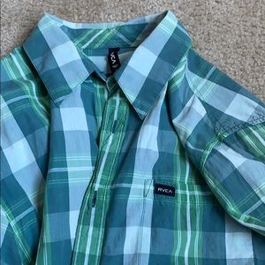 RVCA Button Down Long Sleeve.